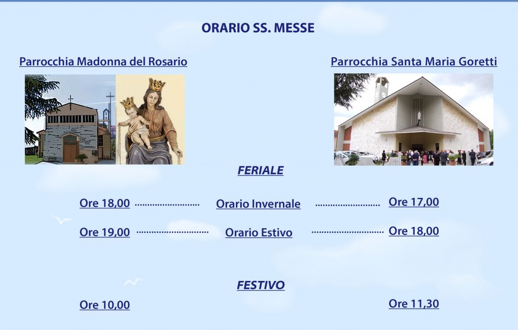 Orario SS. Messe